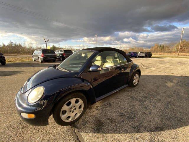 2003 Volkswagen New Beetle Convertible for sale at Galvanek's in Cadillac, MI