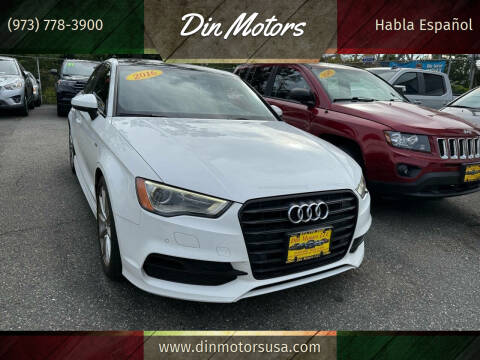 2016 Audi A3 for sale at Din Motors in Passaic NJ