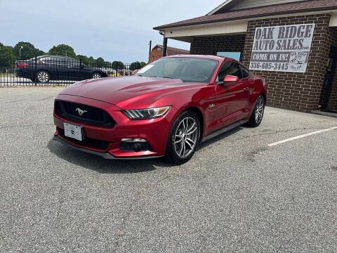 2016 Ford Mustang for sale at Oak Ridge Auto Sales - Used Car Inventory in Greensboro NC