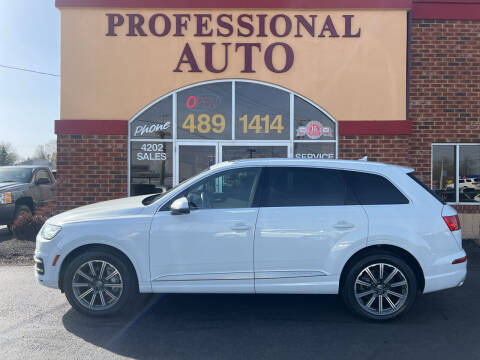 2017 Audi Q7 for sale at Professional Auto Sales & Service in Fort Wayne IN