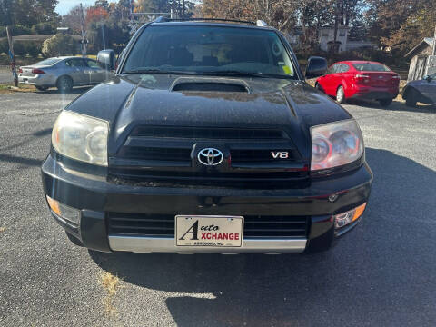 2004 Toyota 4Runner for sale at AUTO XCHANGE in Asheboro NC