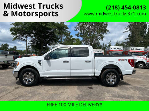 2021 Ford F-150 for sale at Midwest Trucks & Motorsports in Merrifield MN