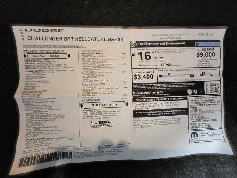 2023 Dodge Challenger