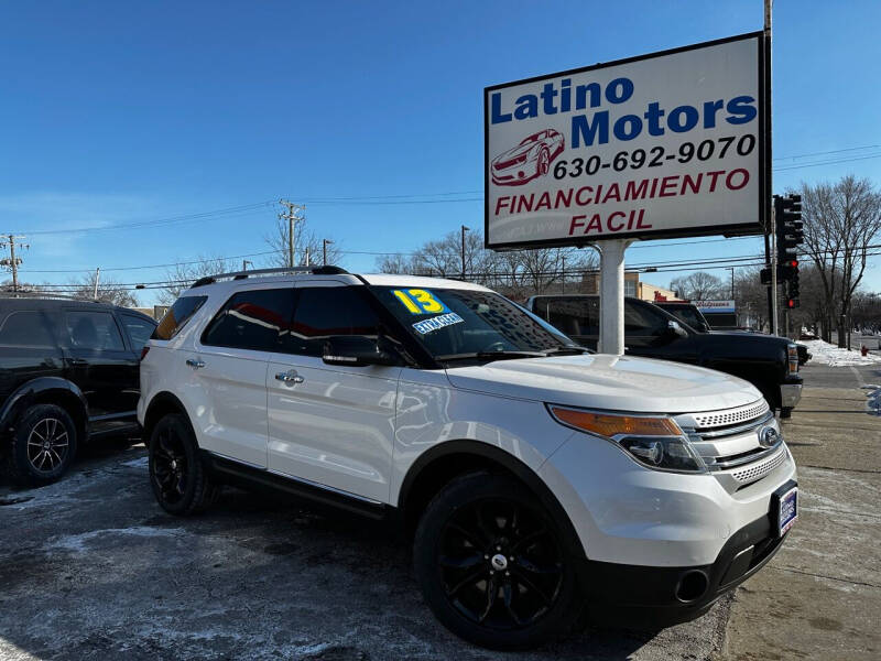 2013 Ford Explorer for sale at Latino Motors in Aurora IL
