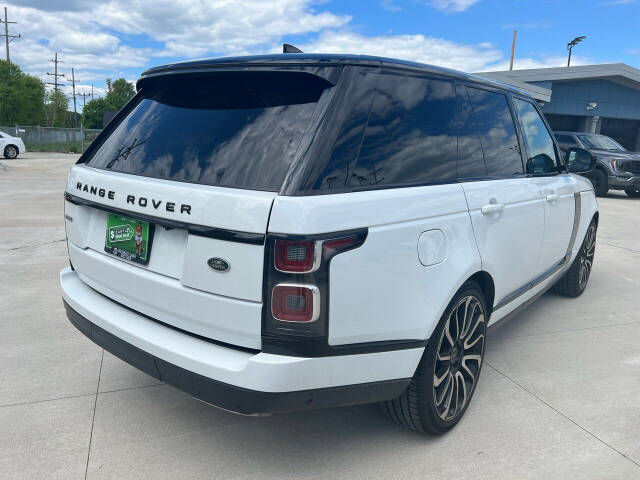 2019 Land Rover Range Rover for sale at ORCHARD LAKE AUTO SALES INC in Farmington Hills, MI