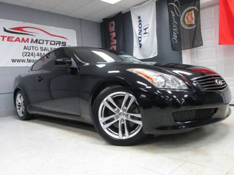 2008 Infiniti G37 for sale at TEAM MOTORS LLC in East Dundee IL