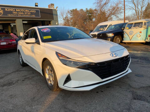 2021 Hyundai Elantra for sale at King Motor Cars in Saugus MA