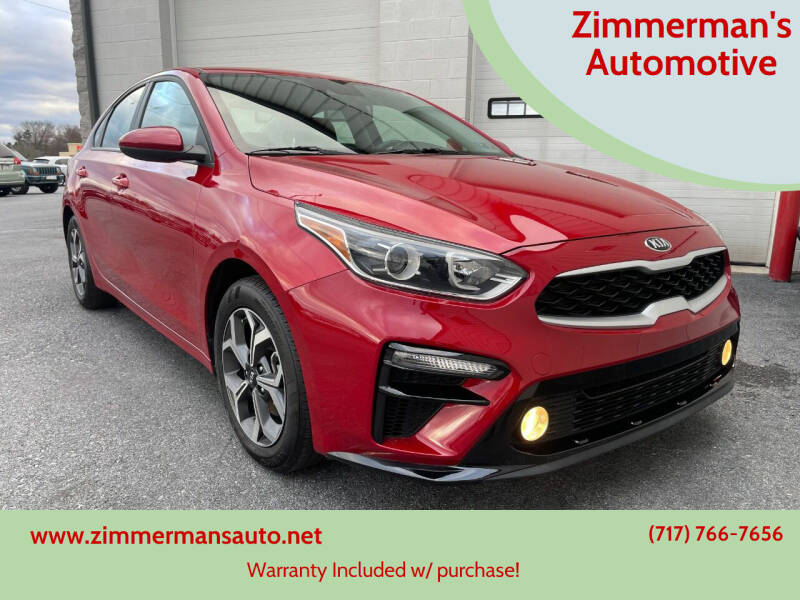 2020 Kia Forte for sale at Zimmerman's Automotive in Mechanicsburg PA
