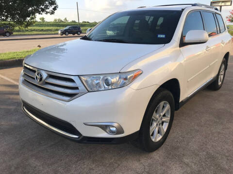 2013 Toyota Highlander for sale at BestRide Auto Sale in Houston TX