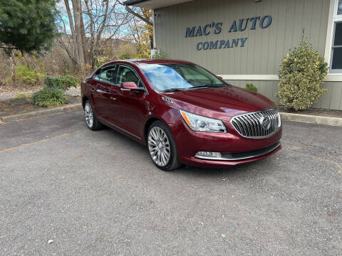 2016 Buick LaCrosse for sale at MAC'S AUTO COMPANY in Nanticoke PA