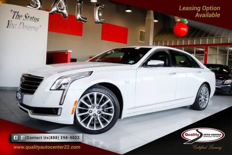 2018 Cadillac CT6 for sale at Quality Auto Center in Springfield NJ
