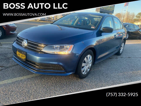 2016 Volkswagen Jetta for sale at BOSS AUTO LLC in Norfolk VA