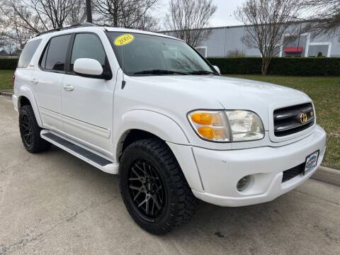 2001 Toyota Sequoia for sale at UNITED AUTO WHOLESALERS LLC in Portsmouth VA