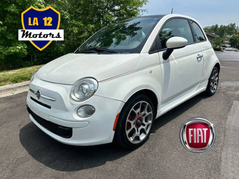 2012 FIAT 500 for sale at LA 12 Motors in Durham NC