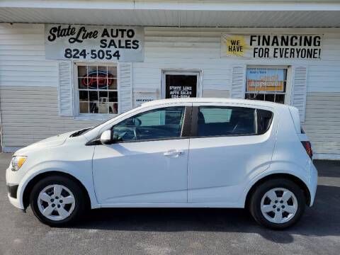 2013 Chevrolet Sonic for sale at STATE LINE AUTO SALES in New Church VA