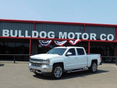 2018 Chevrolet Silverado 1500 for sale at Bulldog Motor Company in Borger TX