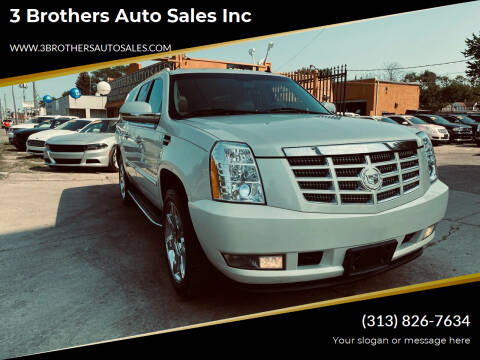 2010 Cadillac Escalade ESV for sale at 3 Brothers Auto Sales Inc in Detroit MI