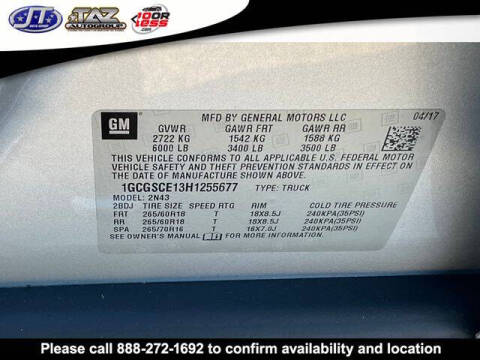 2017 Chevrolet Colorado