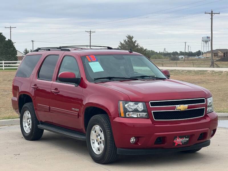 2013 Chevrolet Tahoe for sale at Chihuahua Auto Sales in Perryton TX