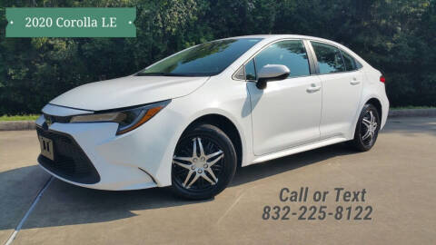 2020 Toyota Corolla for sale at Houston Auto Preowned in Houston TX