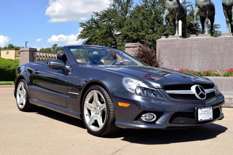 2009 Mercedes-Benz SL-Class for sale at European Motor Cars LTD in Fort Worth TX