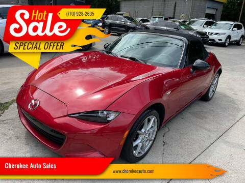 2016 Mazda MX-5 Miata for sale at Cherokee Auto Sales in Acworth GA