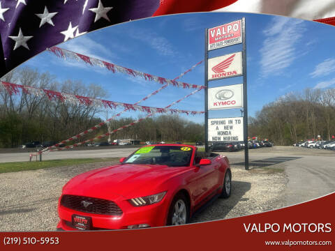 2015 Ford Mustang for sale at Valpo Motors in Valparaiso IN