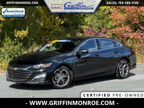 2022 Chevrolet Malibu for sale at Griffin Buick GMC in Monroe NC
