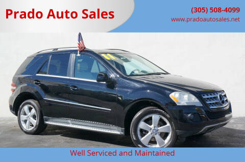 2011 Mercedes-Benz M-Class for sale at Prado Auto Sales in Miami FL