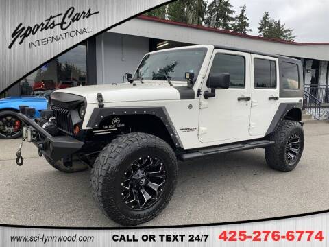 2008 Jeep Wrangler Unlimited for sale at Sports Cars International in Lynnwood WA