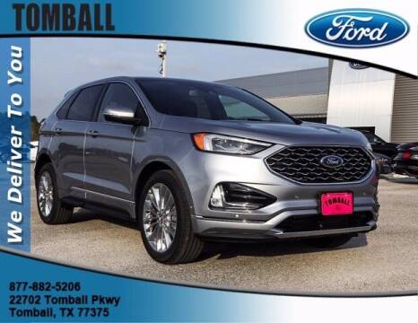 2022 Ford Edge for sale at TOMBALL FORD INC in Tomball TX