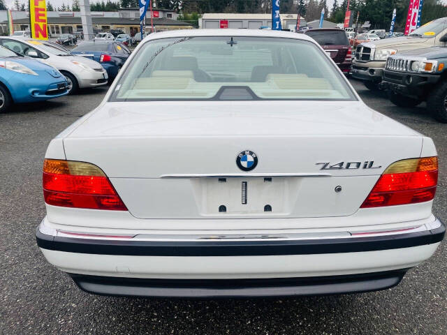 1999 BMW 7 Series for sale at New Creation Auto Sales in Everett, WA