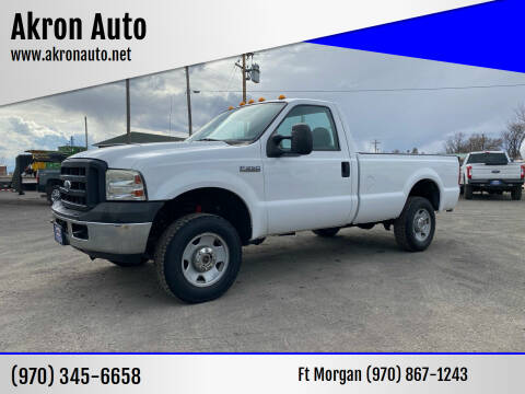 2007 Ford F-250 Super Duty for sale at Akron Auto in Akron CO
