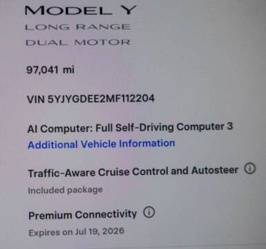 2021 Tesla Model Y Long Range