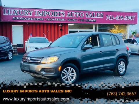 2014 Volkswagen Tiguan for sale at LUXURY IMPORTS AUTO SALES INC in North Branch MN