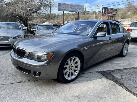 2006 BMW 7 Series for sale at Connoisseur Motor Cars in Chattanooga TN