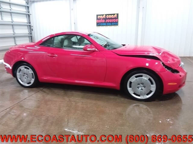 Red 2002 Lexus SC 430 Base Convertible 2dr Convertible 2