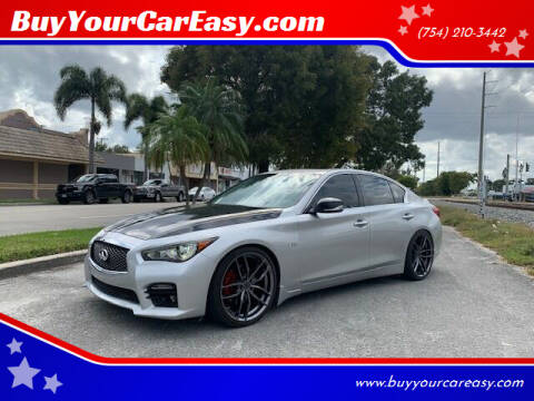2015 Infiniti Q50 for sale at BuyYourCarEasyllc.com in Hollywood FL