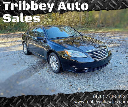 2012 Chrysler 200 for sale at Tribbey Auto Sales in Stockbridge GA
