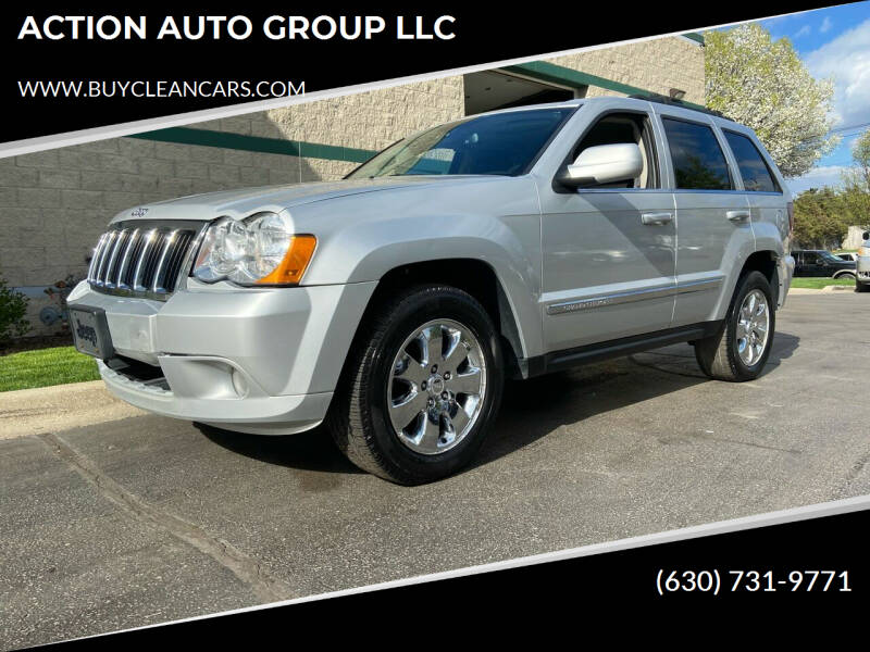 2008 Jeep Grand Cherokee for sale at ACTION AUTO GROUP LLC in Roselle IL