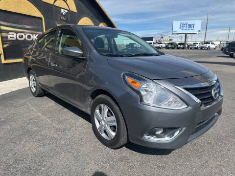 2019 Nissan Versa for sale at BELOW BOOK AUTO SALES in Idaho Falls ID