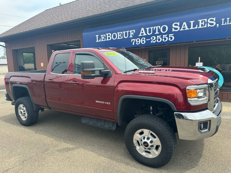 2017 GMC Sierra 2500HD for sale at LeBoeuf Auto Sales in Waterford PA