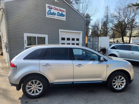 2013 Lincoln MKX for sale at Chris Nacos Auto Sales in Derry NH