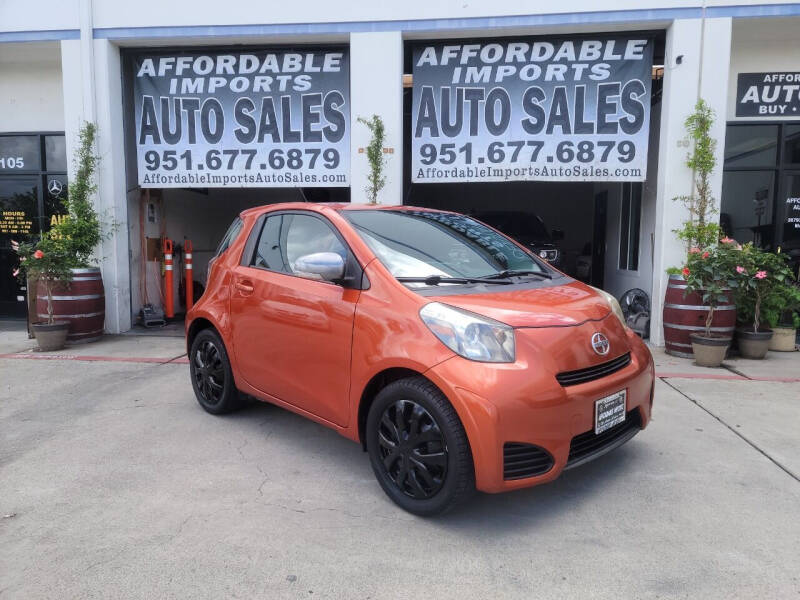 2012 Scion iQ for sale at Affordable Imports Auto Sales in Murrieta CA