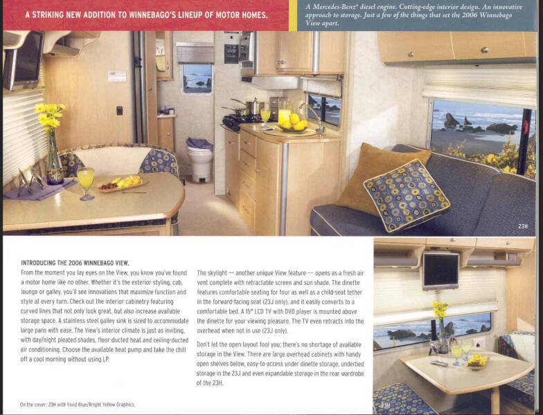 2006 Winnebago View 23H