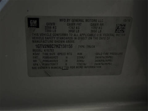 2017 GMC Sierra 1500 SLT