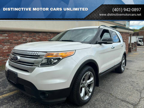 2015 Ford Explorer for sale at DISTINCTIVE MOTOR CARS UNLIMITED in Johnston RI