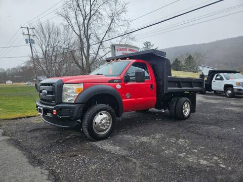 2012 Ford F-550 Super Duty for sale at Vision Motor Company Inc. in Moravia NY