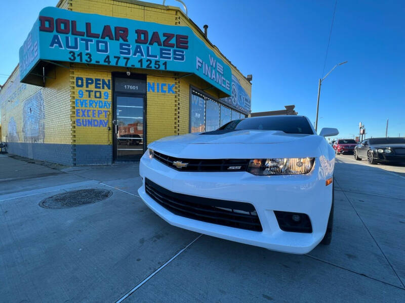 2015 Chevrolet Camaro for sale at Dollar Daze Auto Sales Inc in Detroit MI