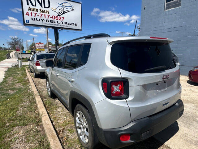 2018 Jeep Renegade for sale at KND Auto Sales in Webb City, MO